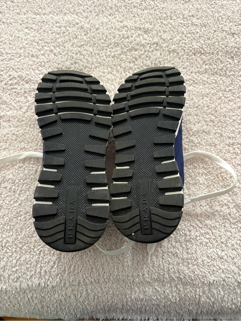 Blue Prada Sneakers - Picture 3 of 8